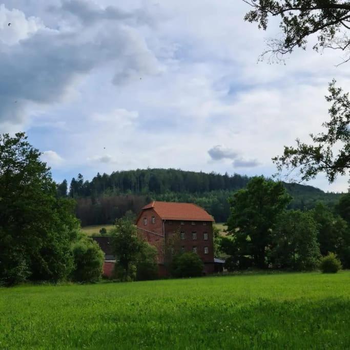 Lindenwohnung An Historischer Muehle Holzhausen  Екстериор снимка